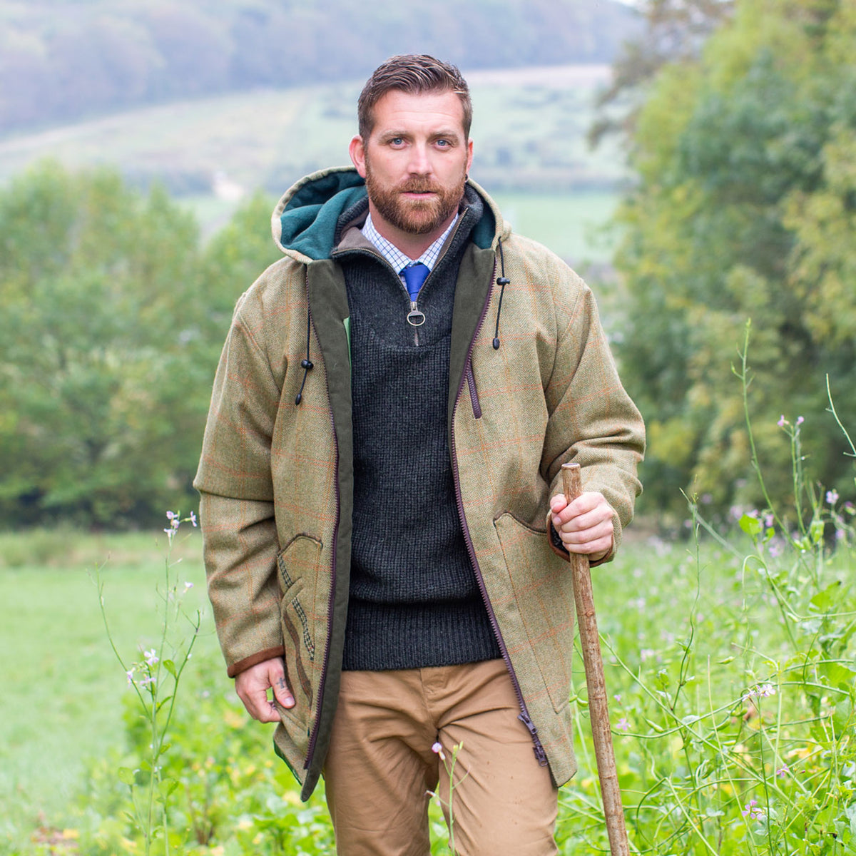 Mens Tweed Coats & Jackets