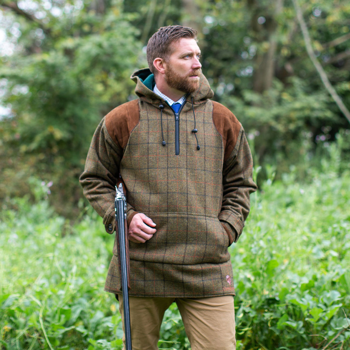 Mens Tweed Hoodies