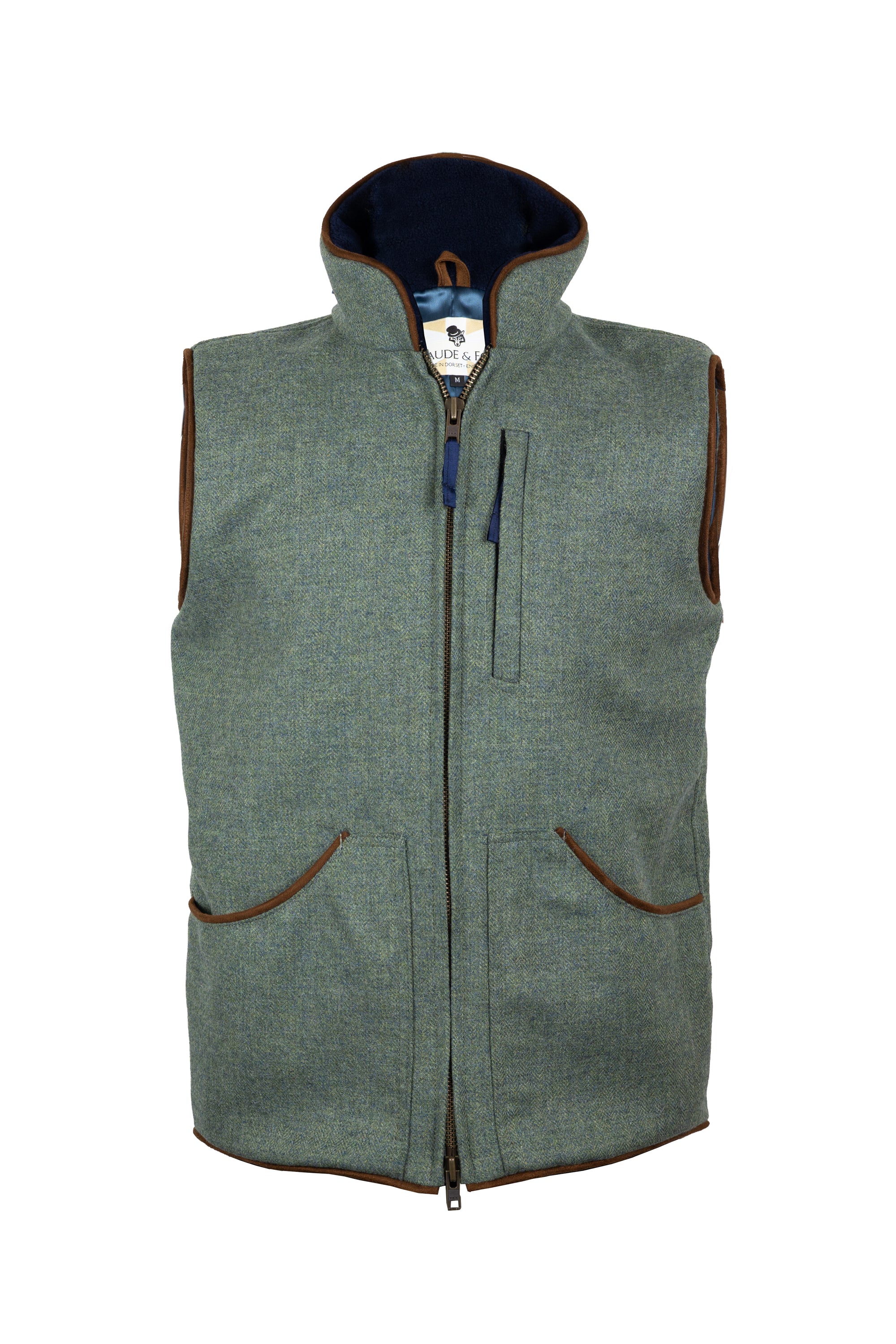 The Sage - lightweight Tweed Gilet